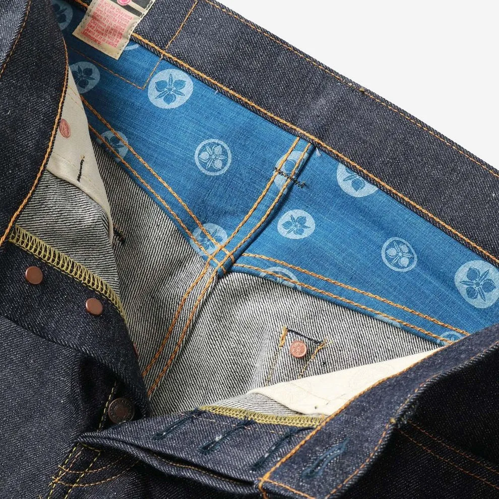 0605-40SP "Going to Battle" 14.7oz Legacy Selvedge Denim - Natural Tapered