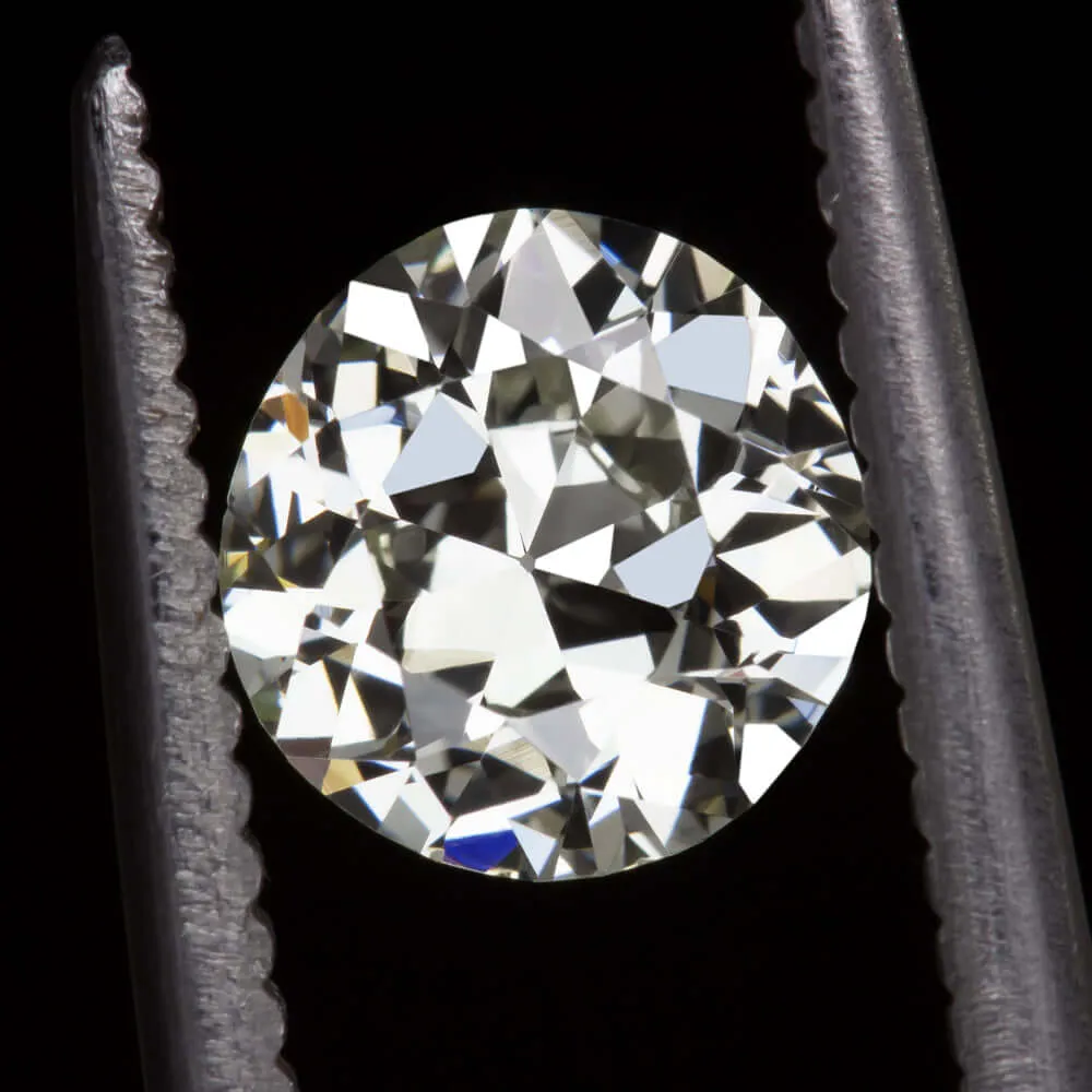 1.05c GIA CERTIFIED N VS2 OLD EUROPEAN CUT DIAMOND VINTAGE LOOSE NATURAL 1 CARAT