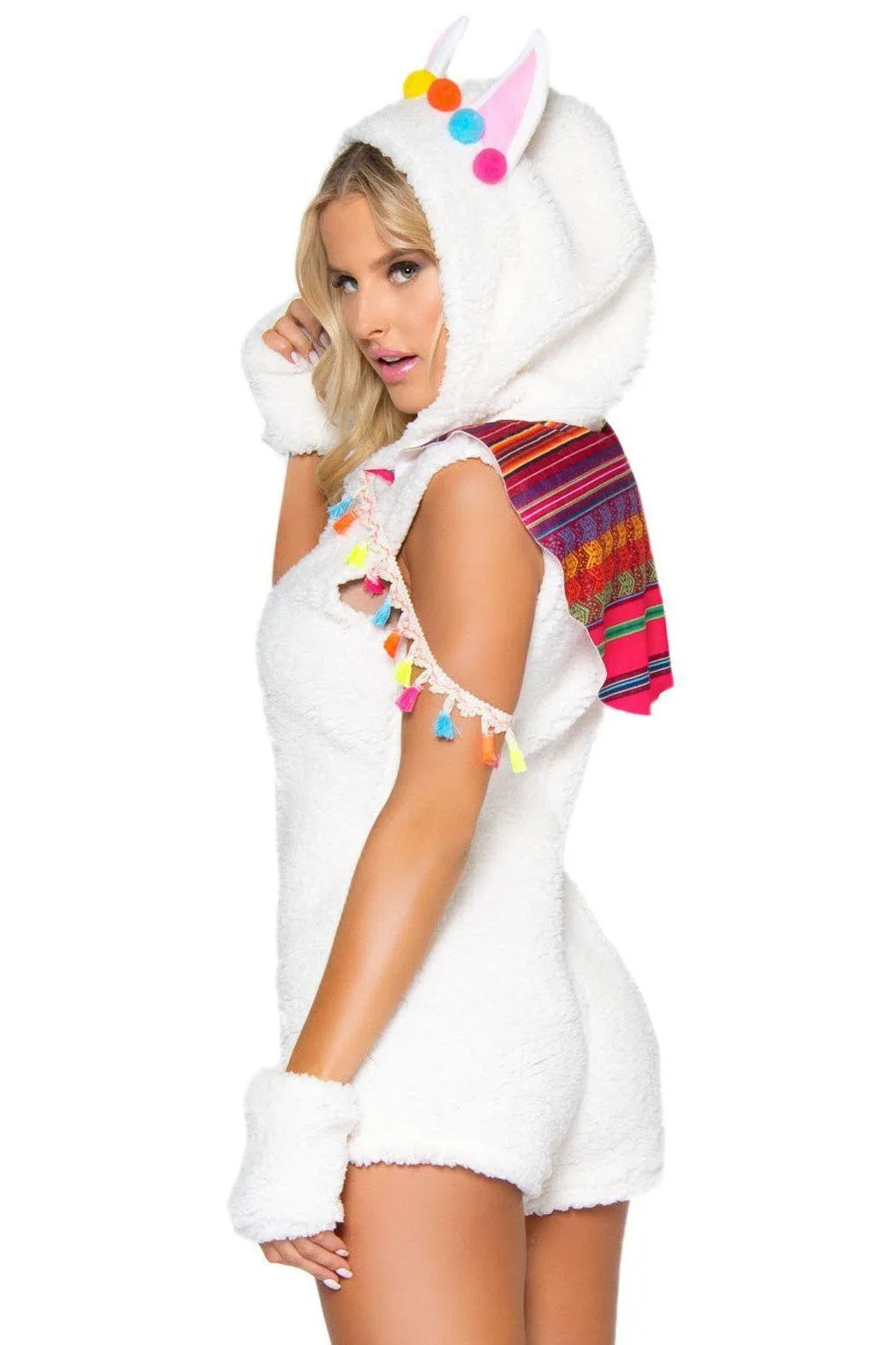 2 Piece Cuddly Llama Costume