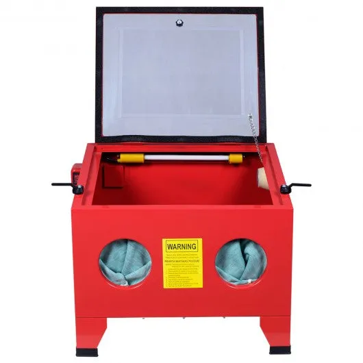 25 Gallon Bench Top Sandblasts Cabinet Air Sand Blaster Sand Blast SandBlast New