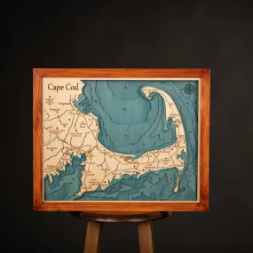 3D CAPE COD MAP