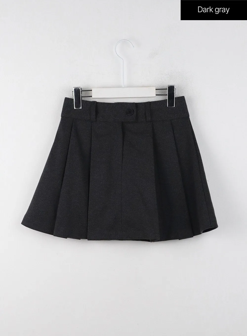 A-Line Pleated Mini Skirt IJ403