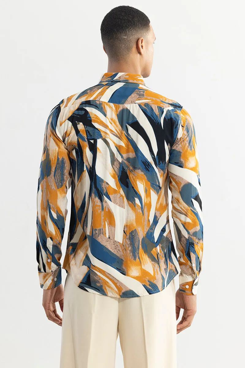 Abstracx Yellow Shirt