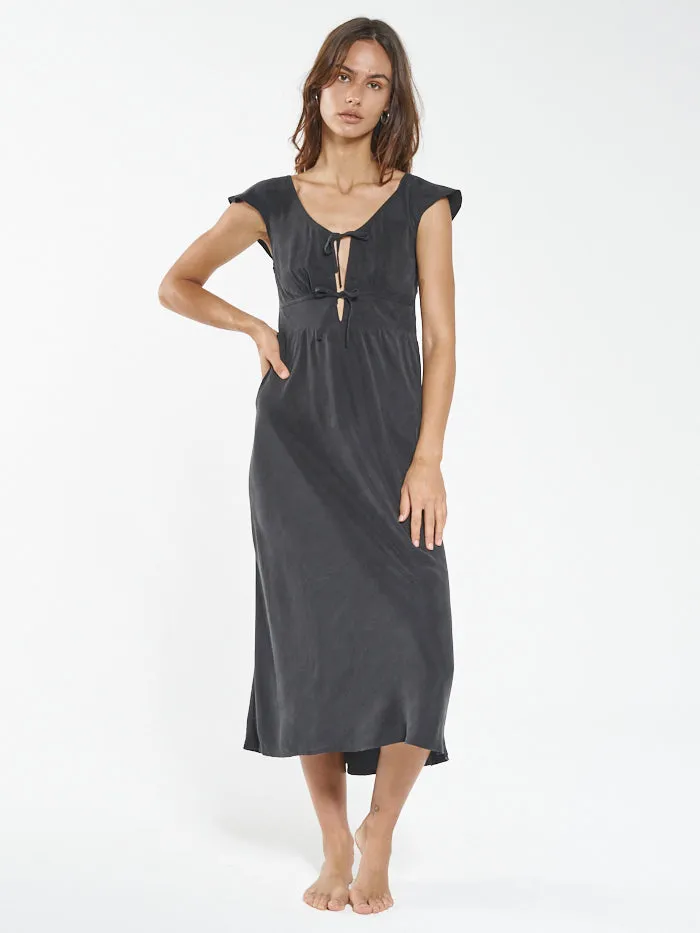 Adira Slip Dress - Antique Black