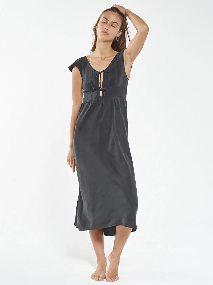 Adira Slip Dress - Antique Black