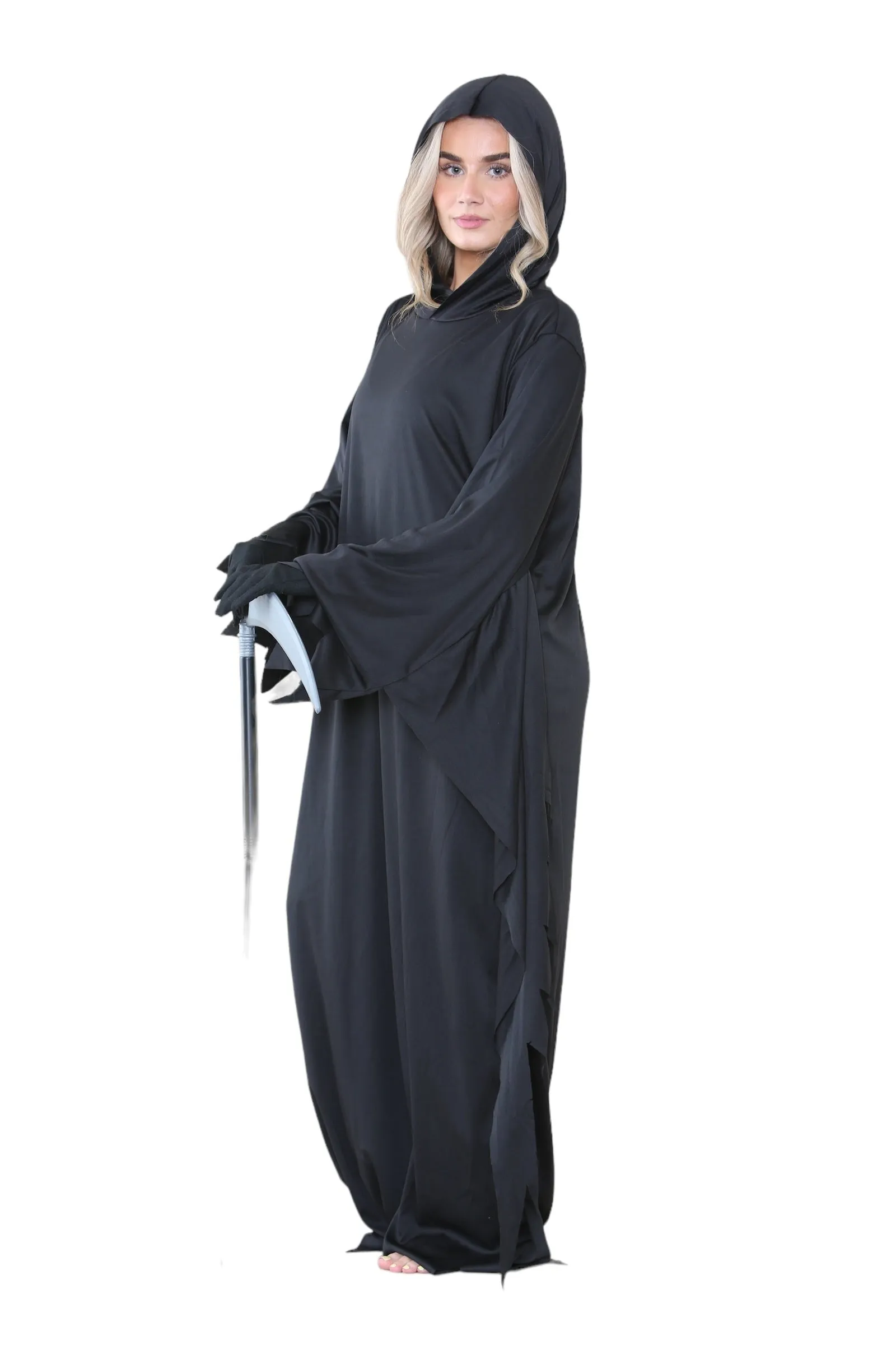 Adult Hooded Cloak 2 Pcs Set – Long Hooded Cape and Cloak for Men & Women – Perfect for Halloween, Costume Parties, Themed Events & Cosplay