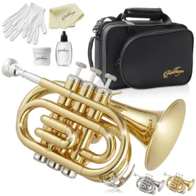 Bb Pocket Trumpet with Padded Case