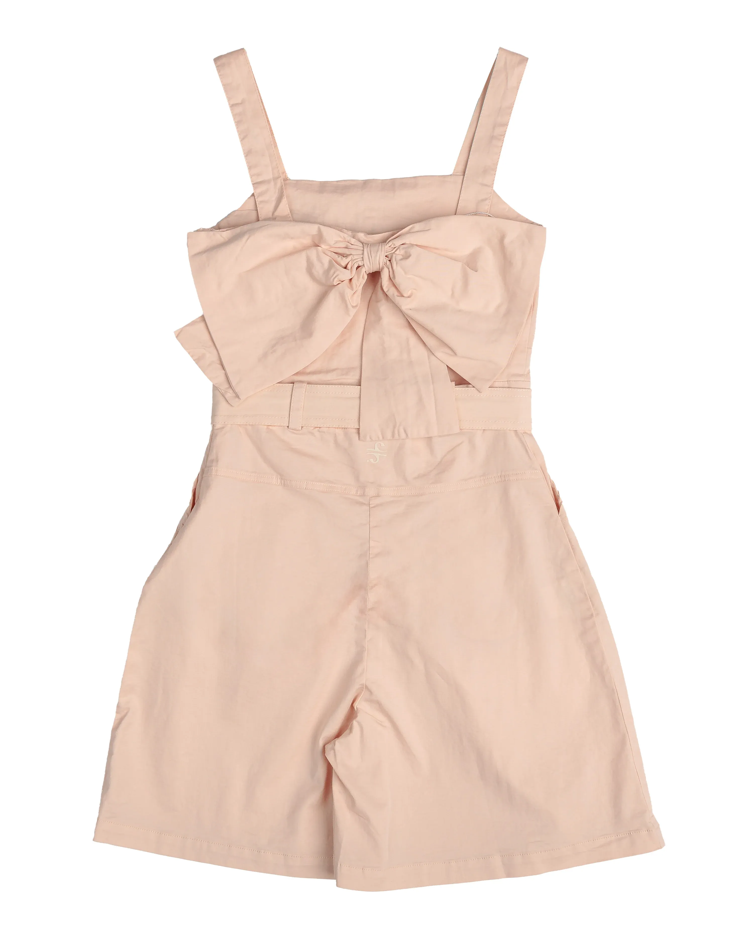 Big Girl Pink Overall Dress