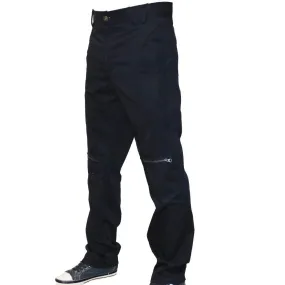 Black Dashing Cotton Pant For Active Men