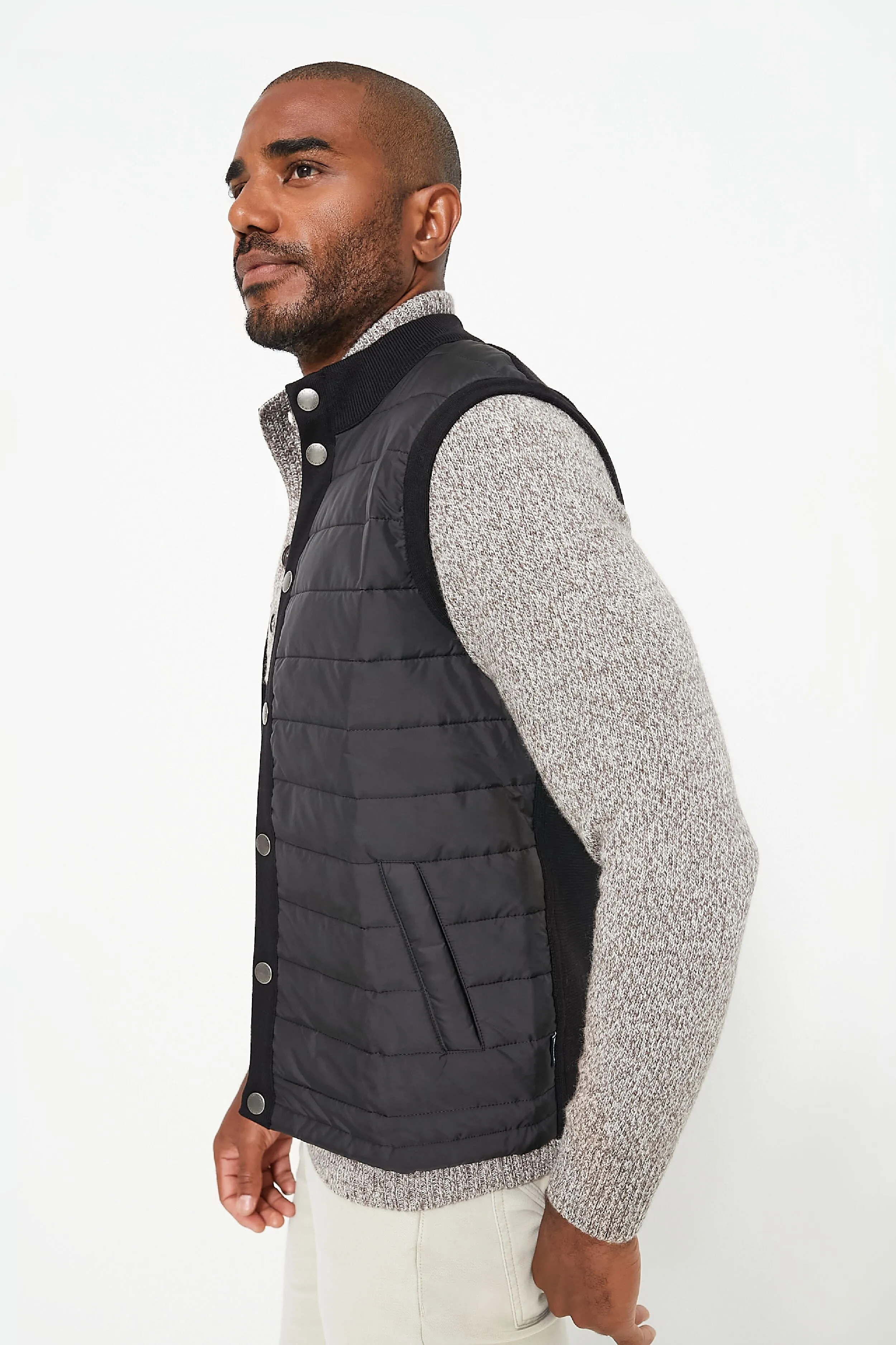 Black Essential Gilet