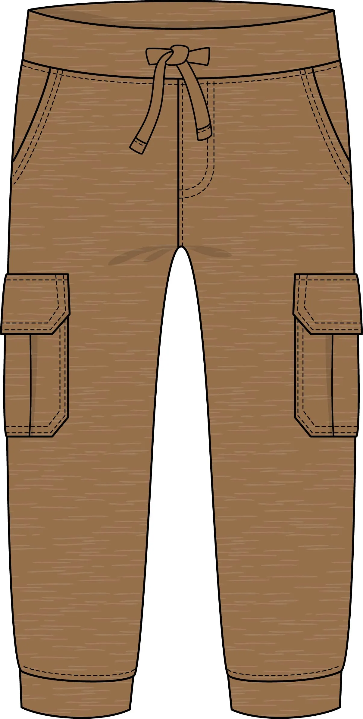 Boys Knit Cargo Pants