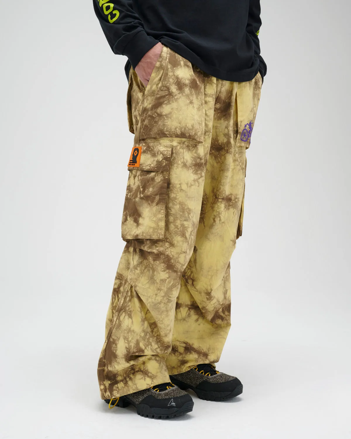 Brain Dead x Rapha Trail Maintenance Pant - Yellow