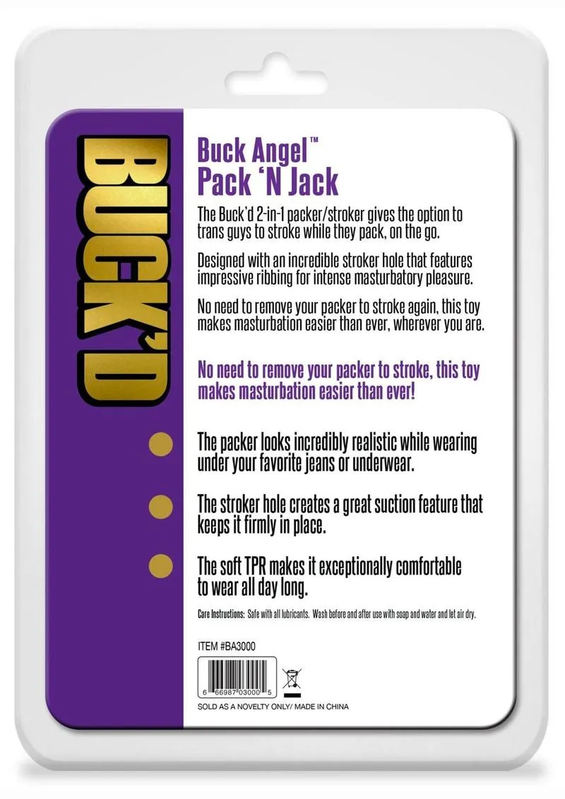 Buck'd Pack 'N Jack 2-In-1 Packer/Stroker