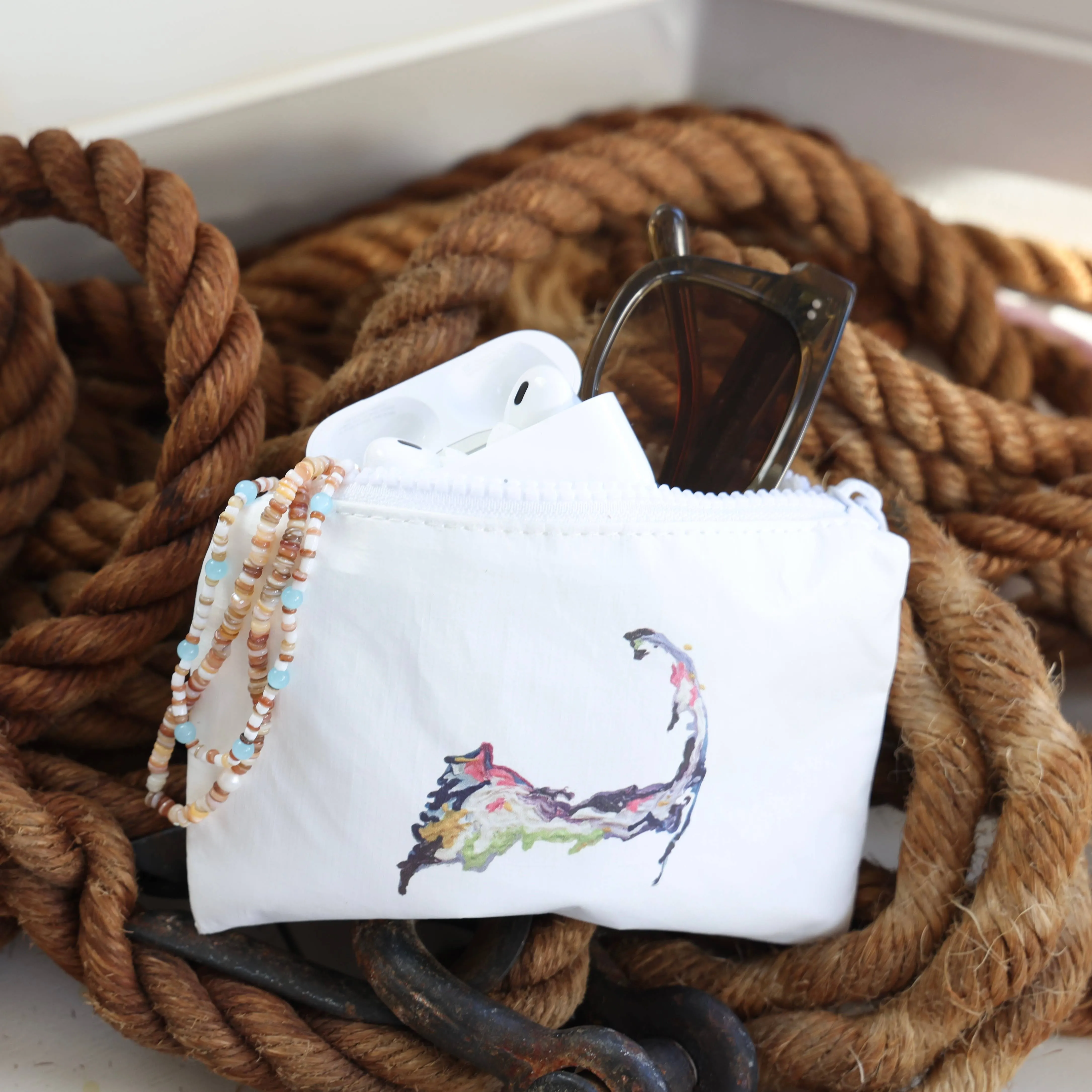 Cape Cod Water Resistant Mini Pouch