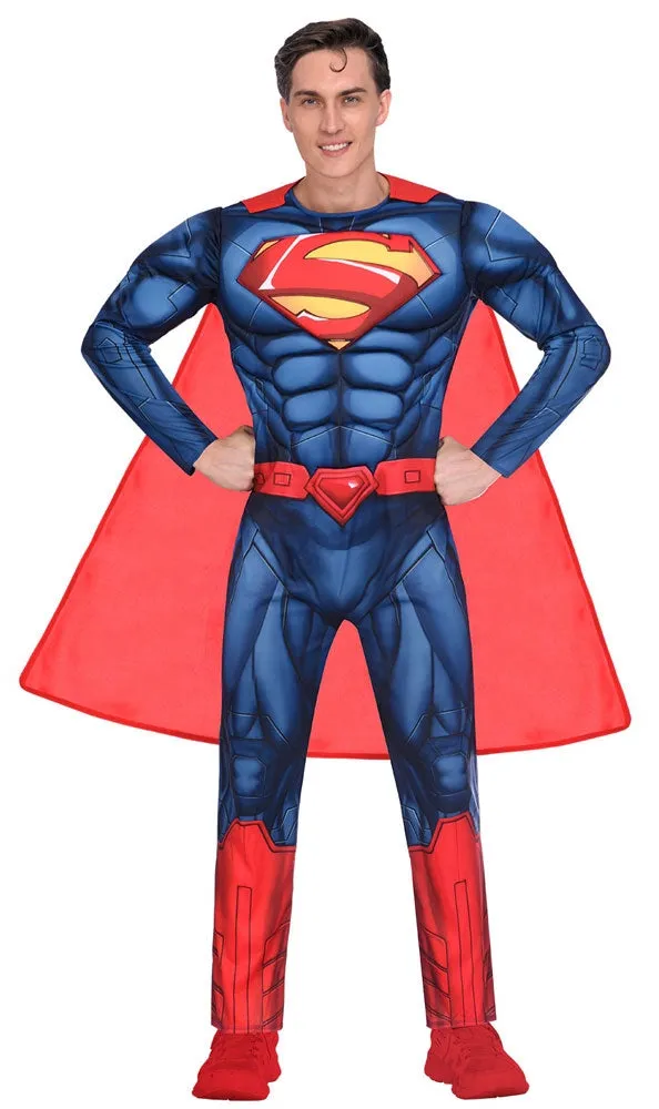 Classic Superman Overall Herrenkostüm