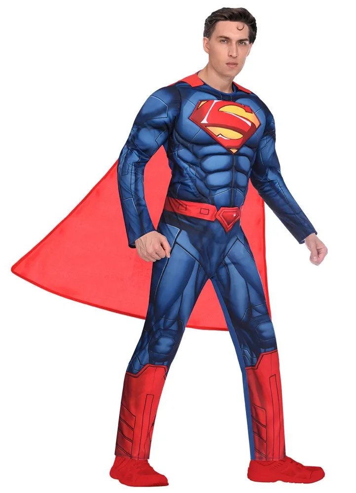 Classic Superman Overall Herrenkostüm