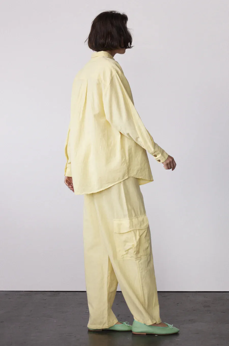 Coastal Cargo Pants - Yellow