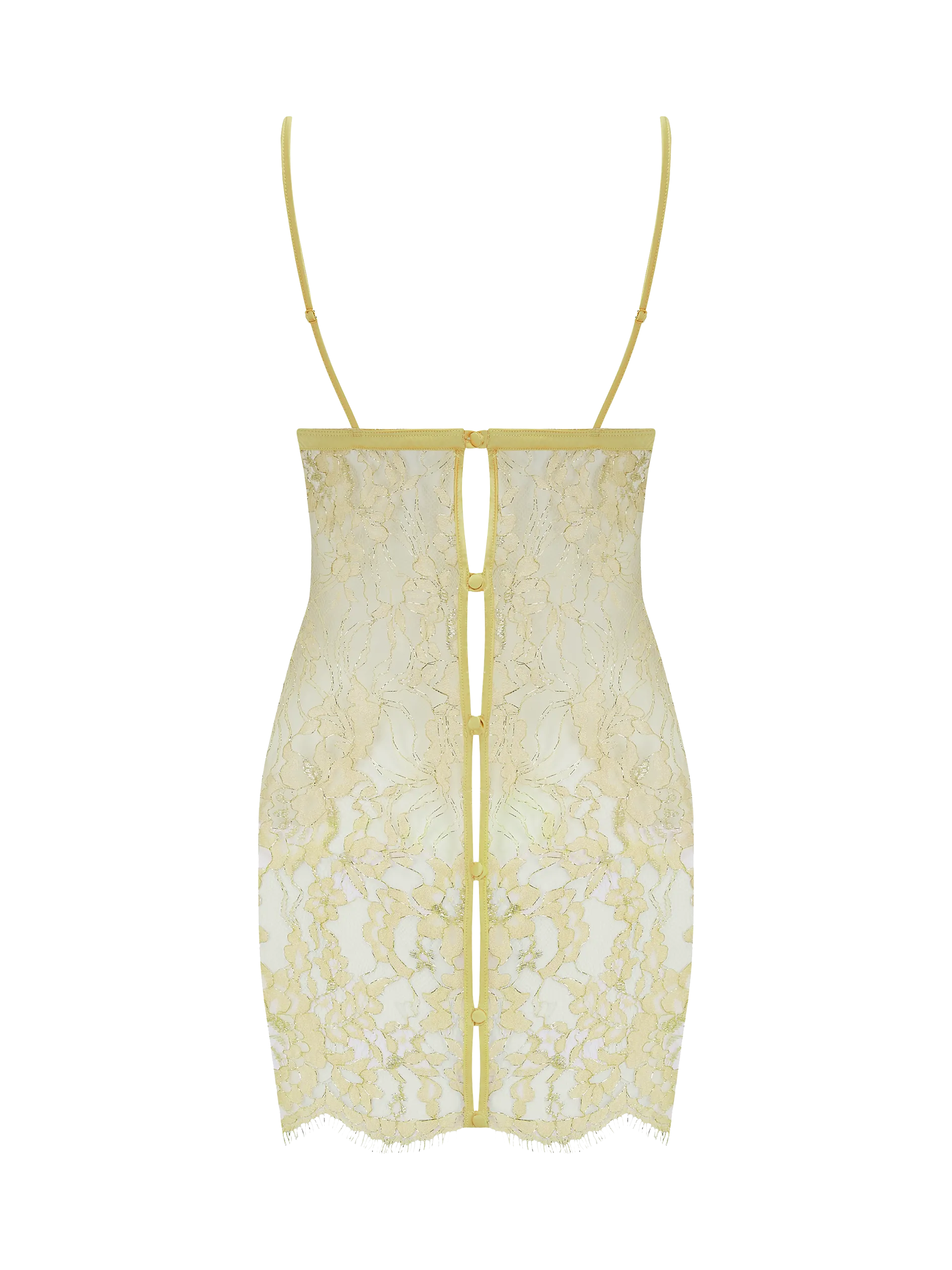 Coco de Mer Fiorella Slip in Gold