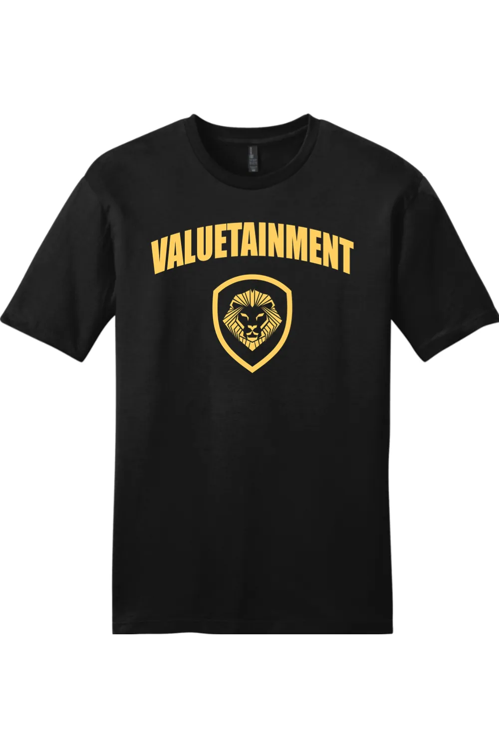 College Style Black/Yellow Tee