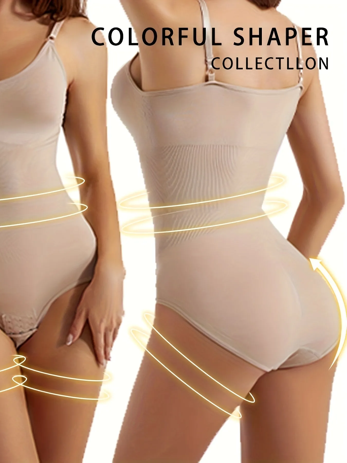 Complete Shaping Kit 2pcs Seamless Body Shaper for Women