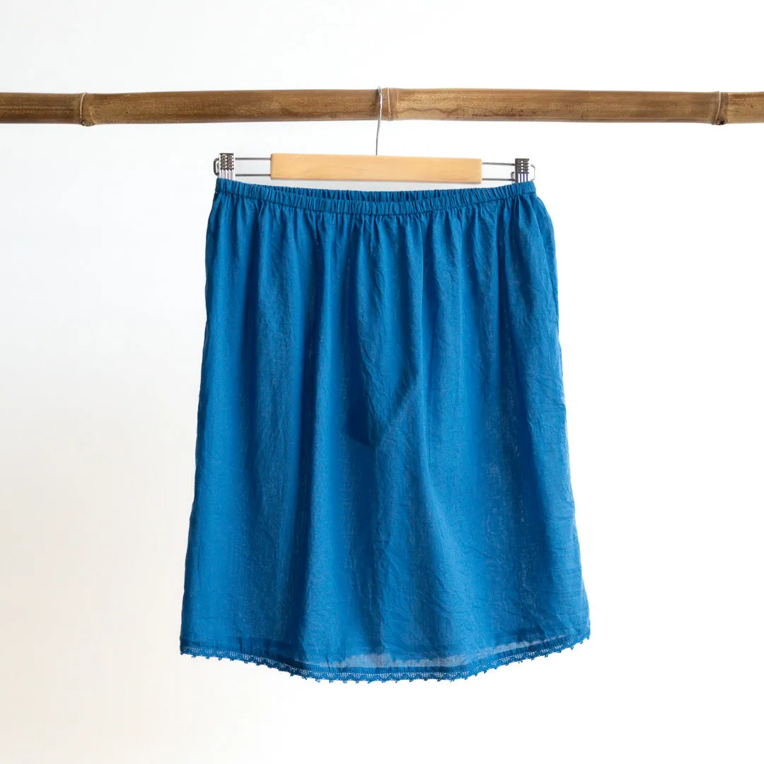 Cotton Half Slip Skirt