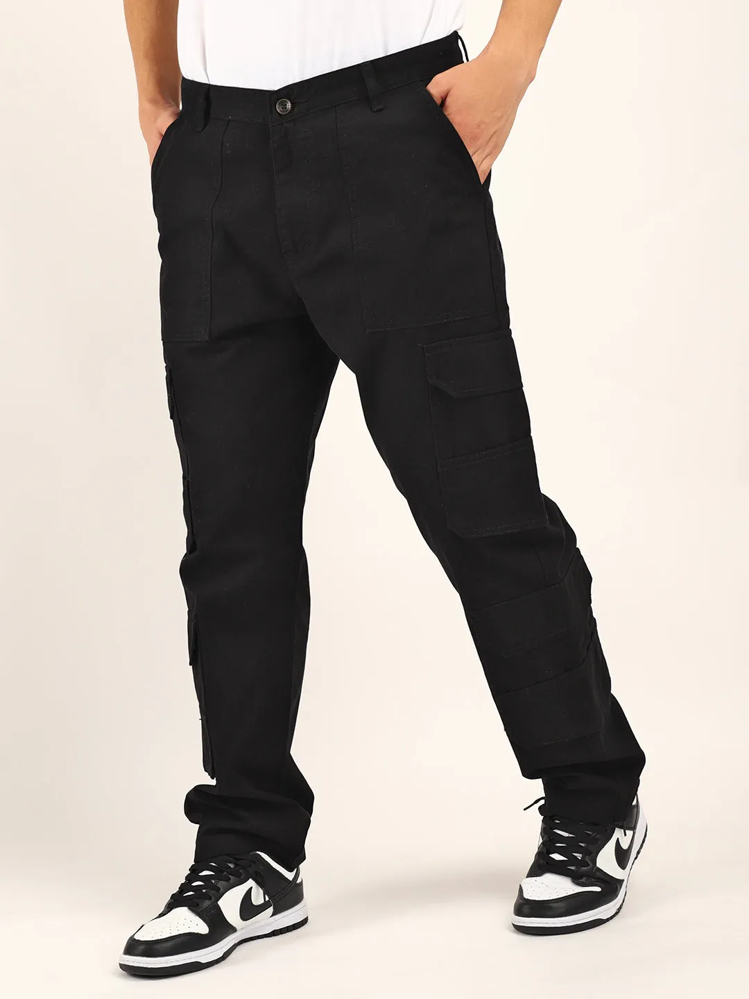 Cradel 8 Pocket Black Cargo