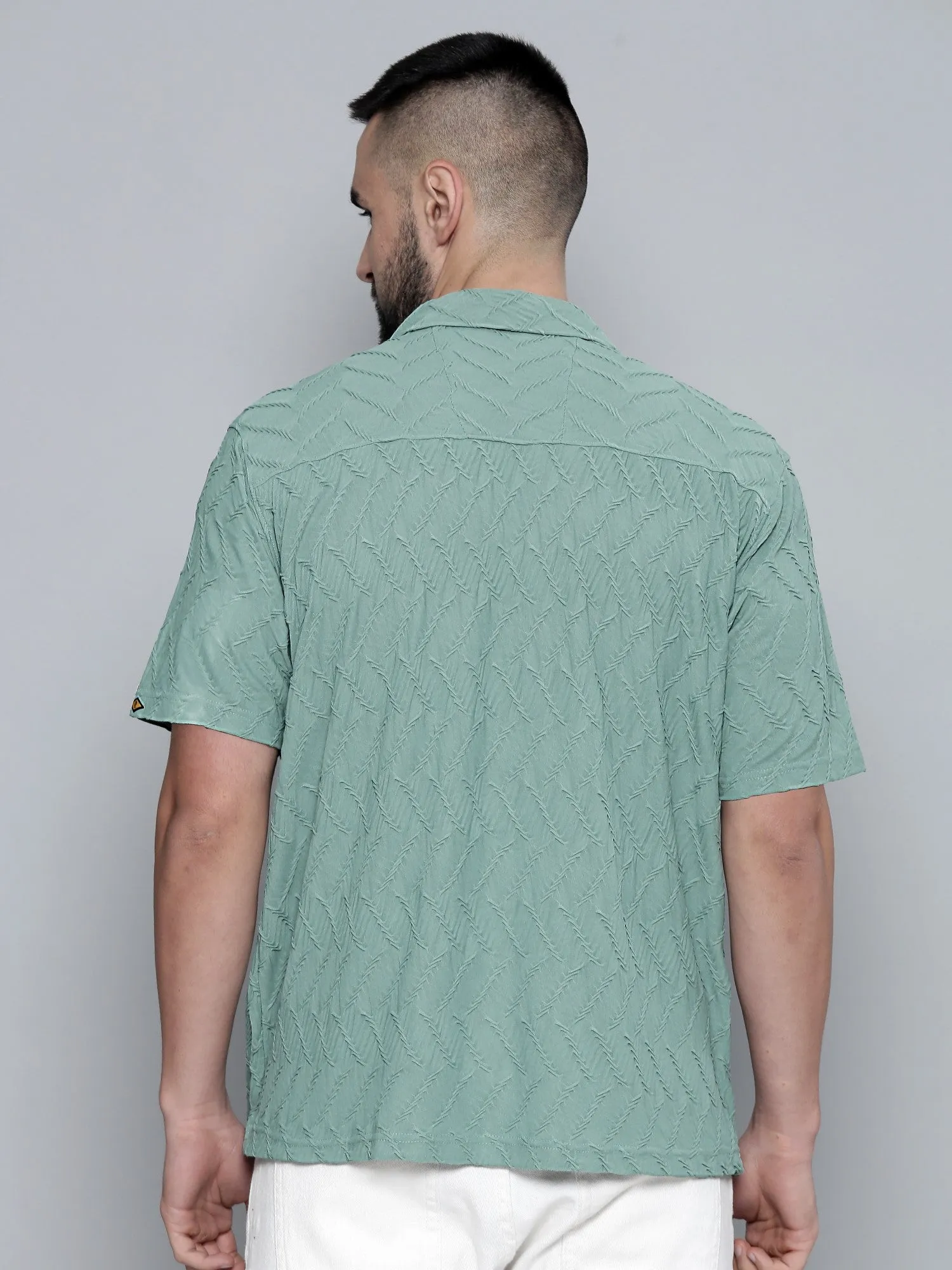 Creased Hunter Green Shirt