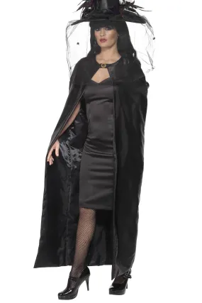 Deluxe Witch Cape, Black