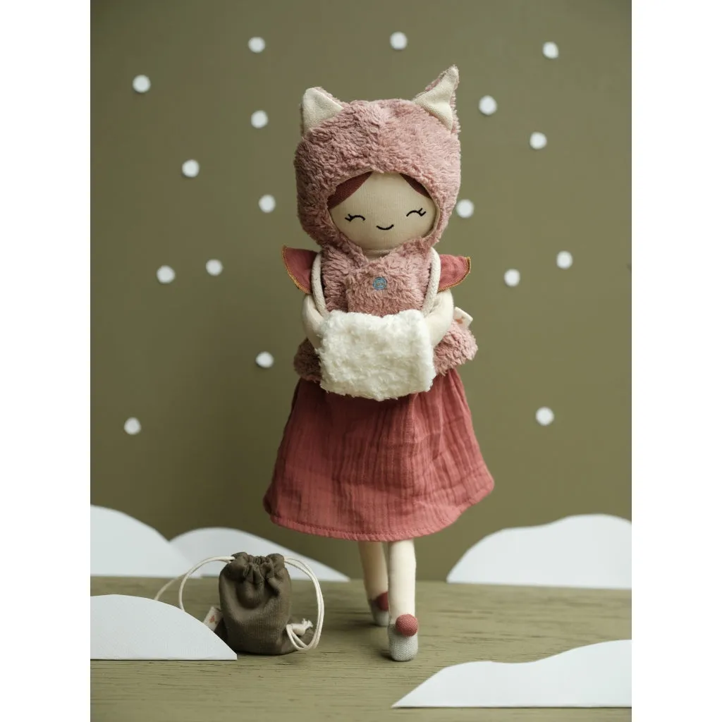 Doll Clothes set - Fox Cape