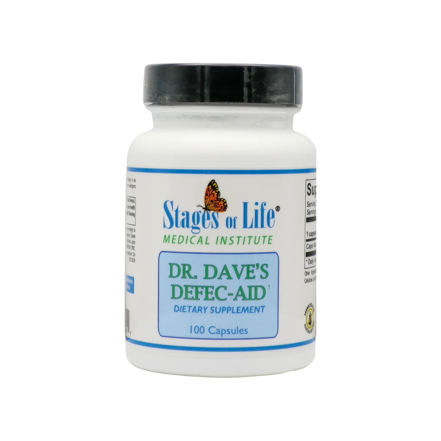 Dr. Daves Defec-Aid - 100 Capsules