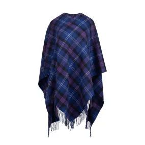 Edinburgh Lambswool Long Tartan Cape  Heritage Of Scotland