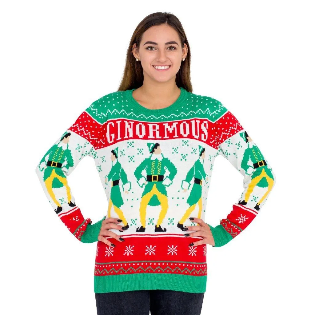 Elf Ginormous Ugly Christmas Sweater