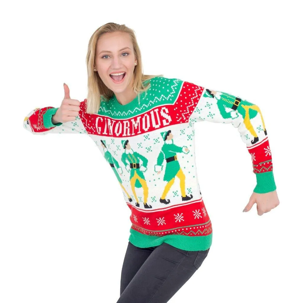 Elf Ginormous Ugly Christmas Sweater