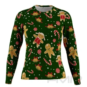 FMR Women's Gingerbread Long Sleeve Shirt