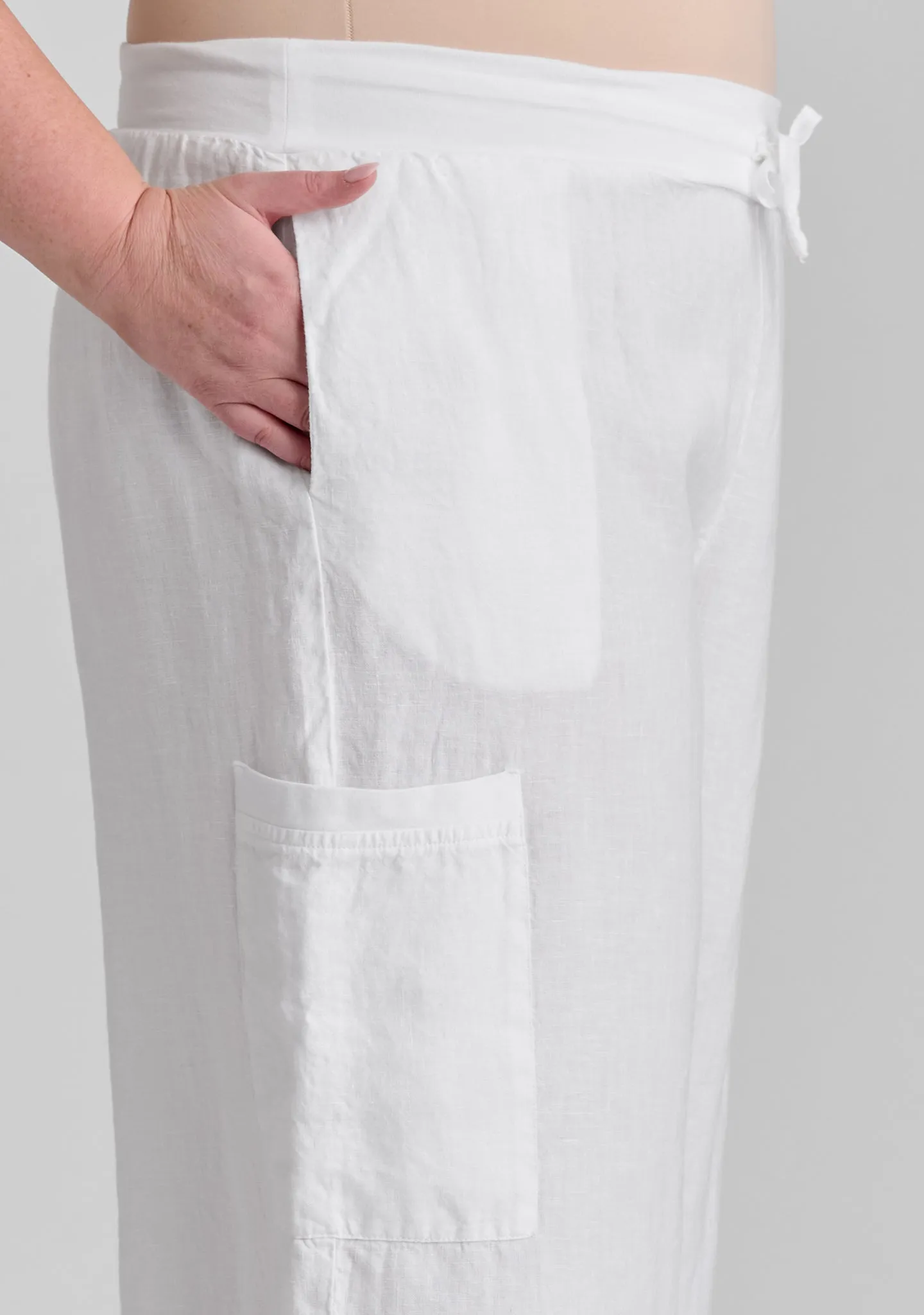 Full Time Pant - Linen Drawstring Pants