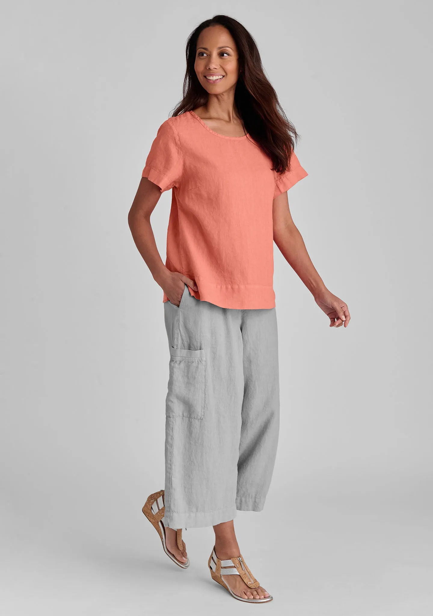 Full Time Pant - Linen Drawstring Pants