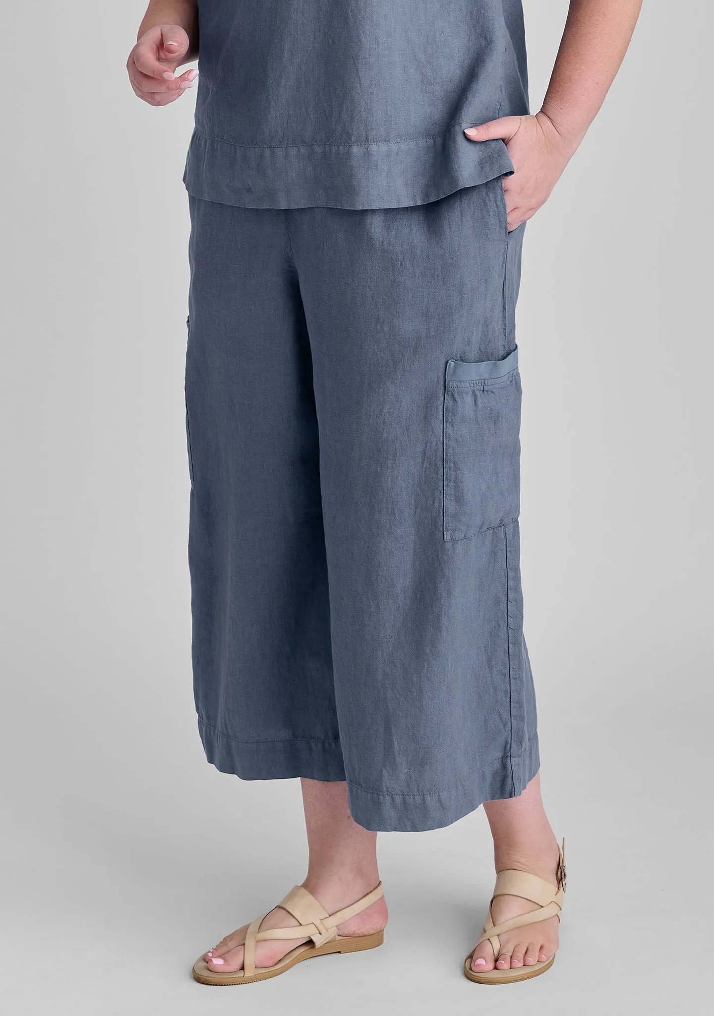 Full Time Pant - Linen Drawstring Pants