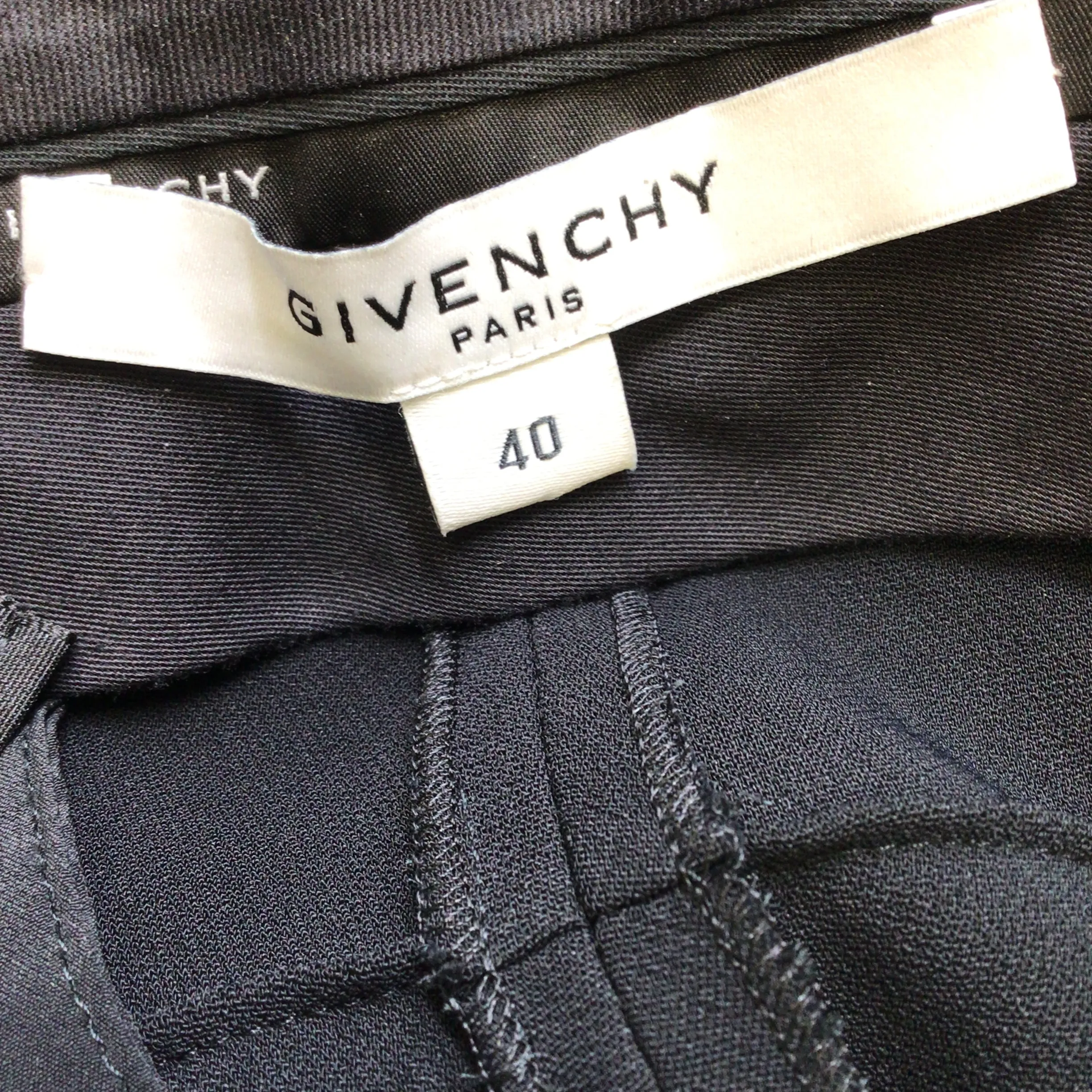 Givenchy Black Lace Detail Crepe Jumpsuit