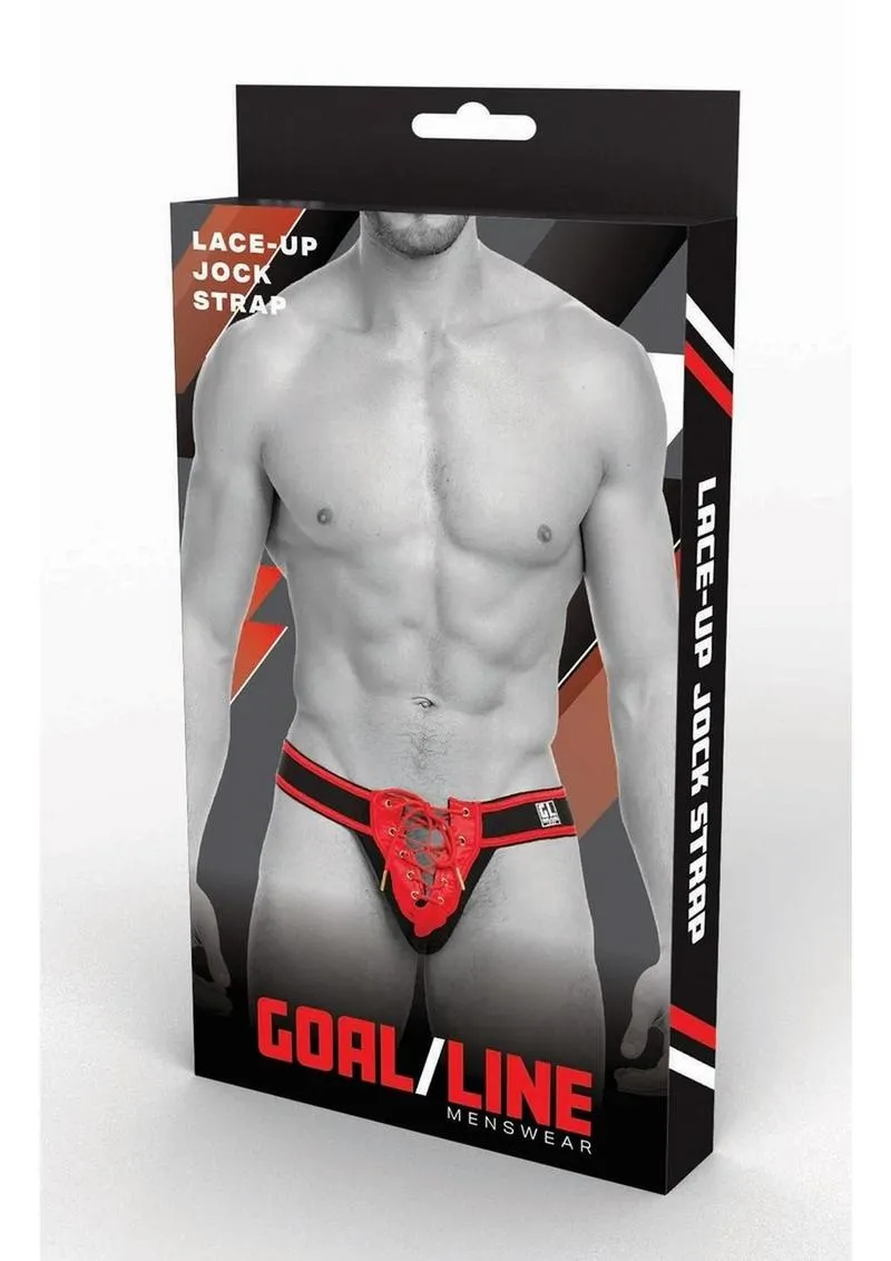 Goal Line Lace-Up Jockstrap