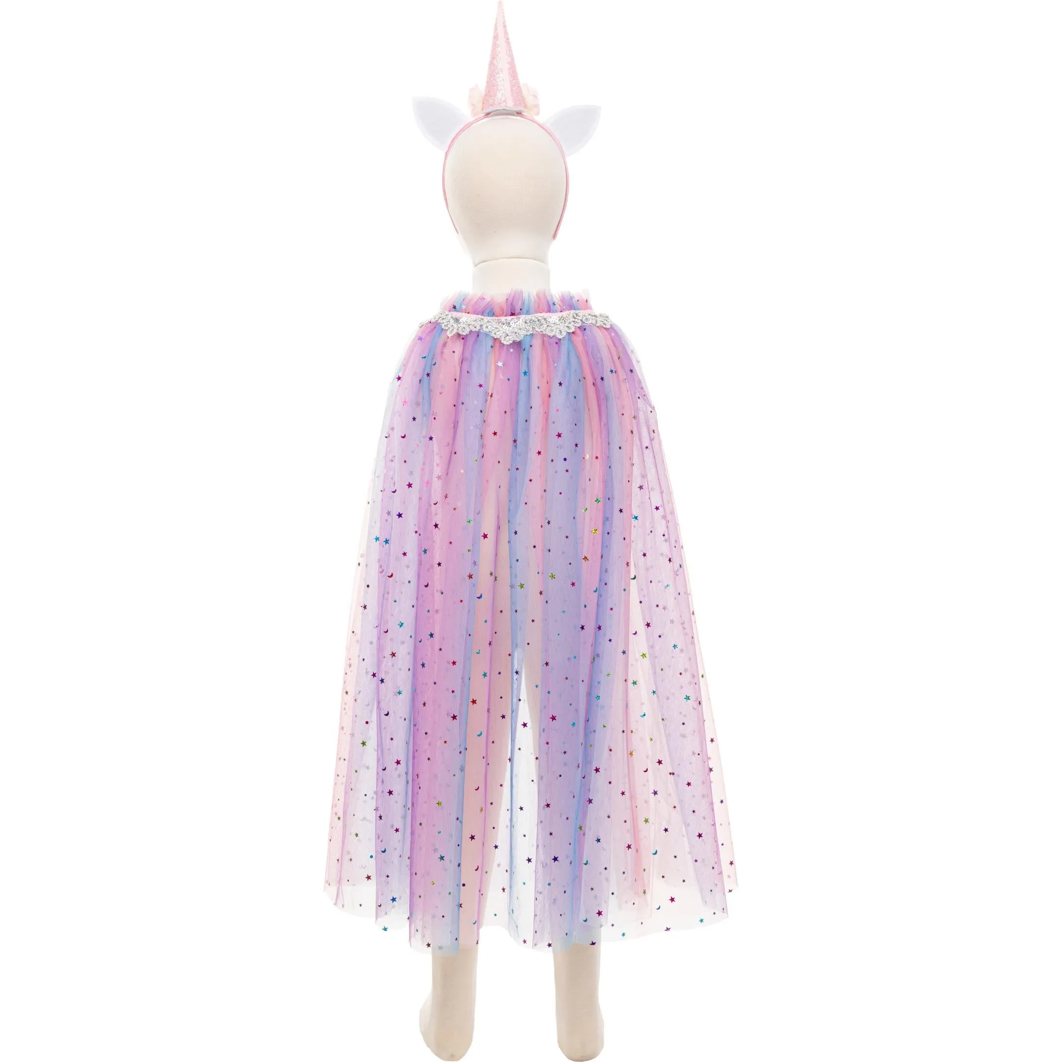 Great Pretenders Rainbow Unicorn Cape & Headband