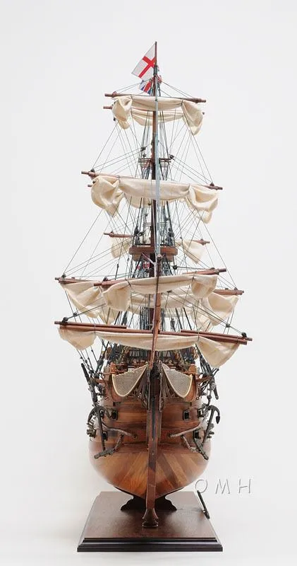 HMS Victory Admiral Nelson Flagship Tall Ship Large Sailboat Exclusive Edition Wood Model Assembled