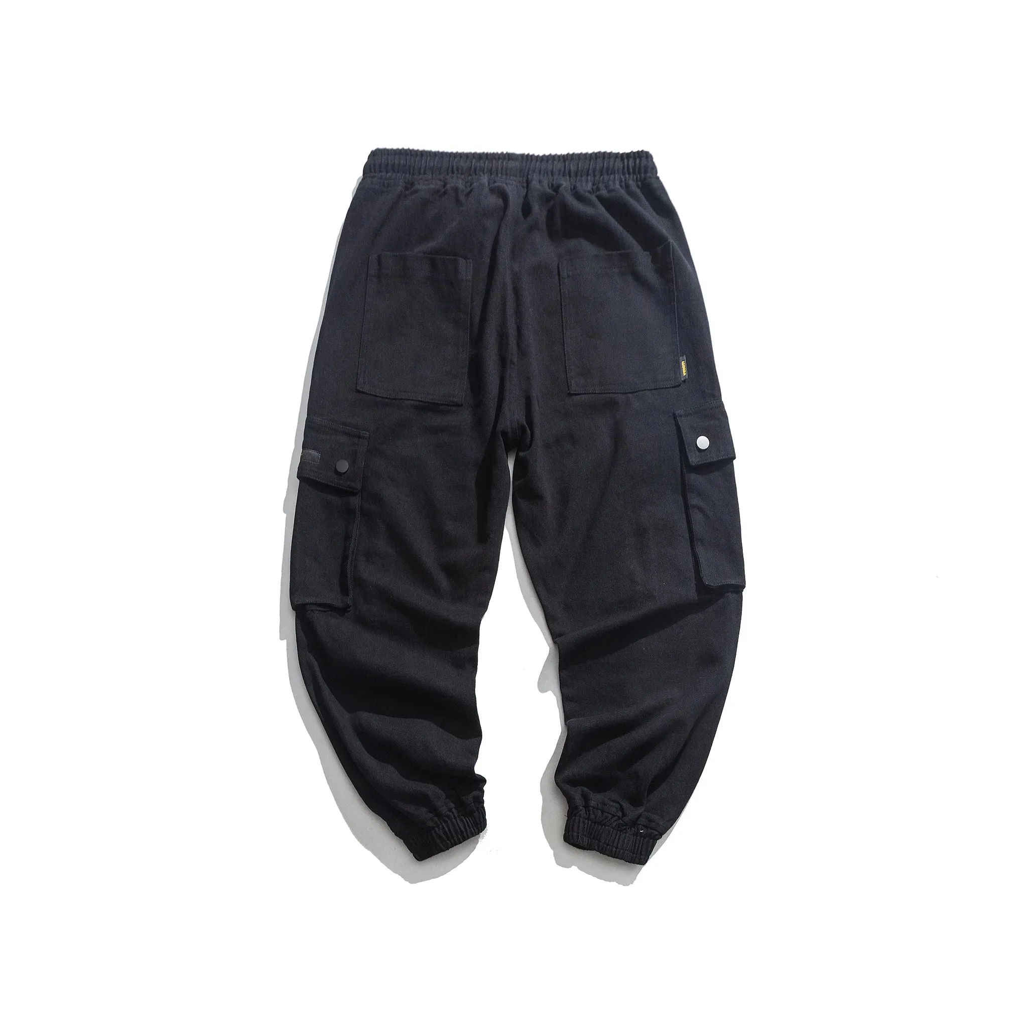 Japanese Streetwear Cargo Pants Casual Harem Trousers Men Clothing