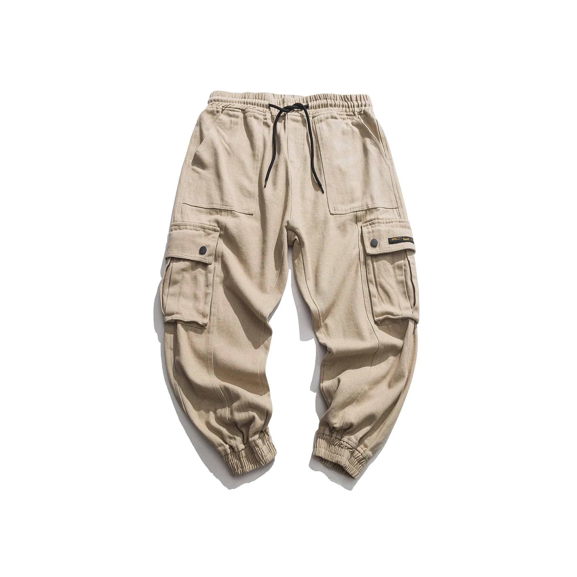 Japanese Streetwear Cargo Pants Casual Harem Trousers Men Clothing