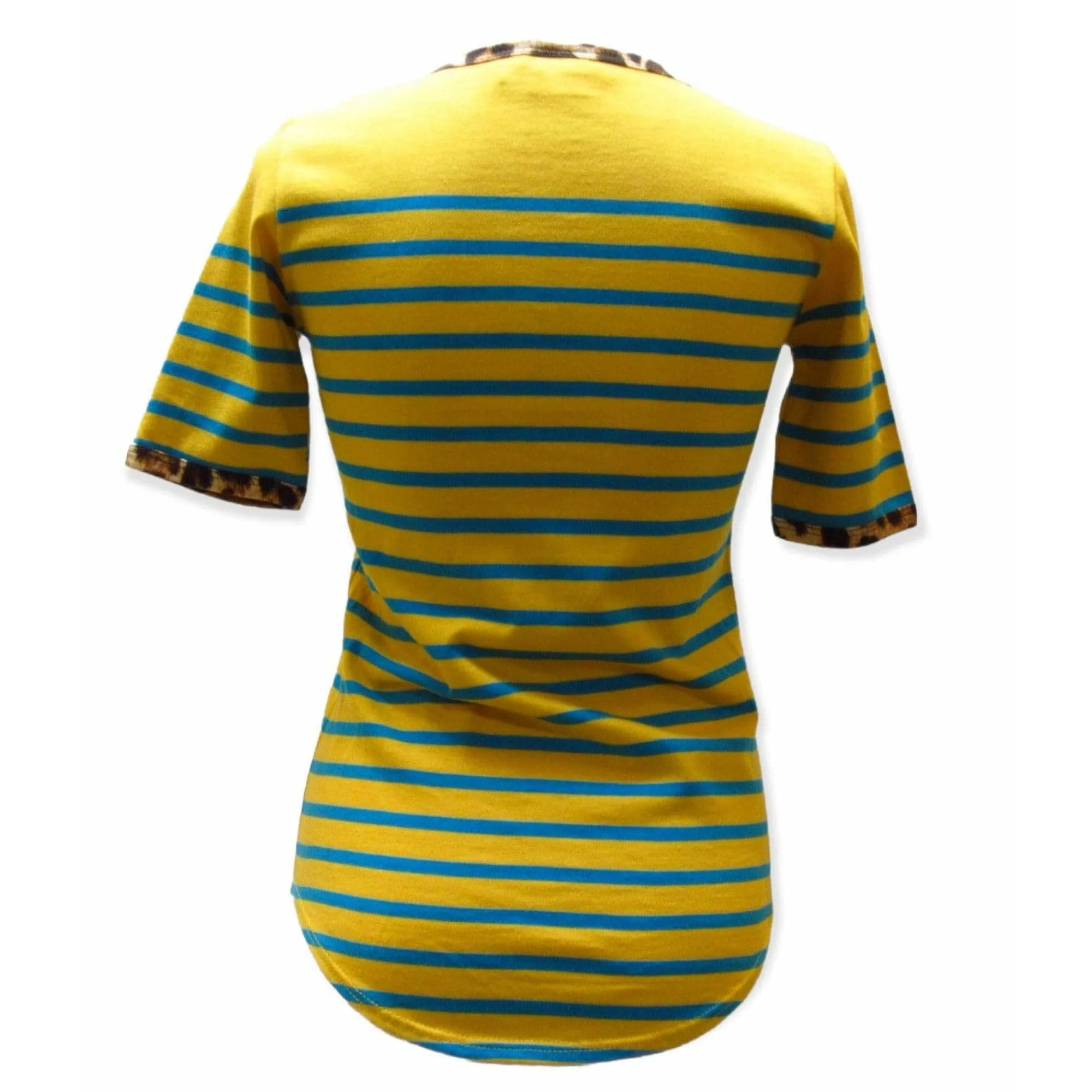 Jean Paul Gaultier Yellow Striped Tee