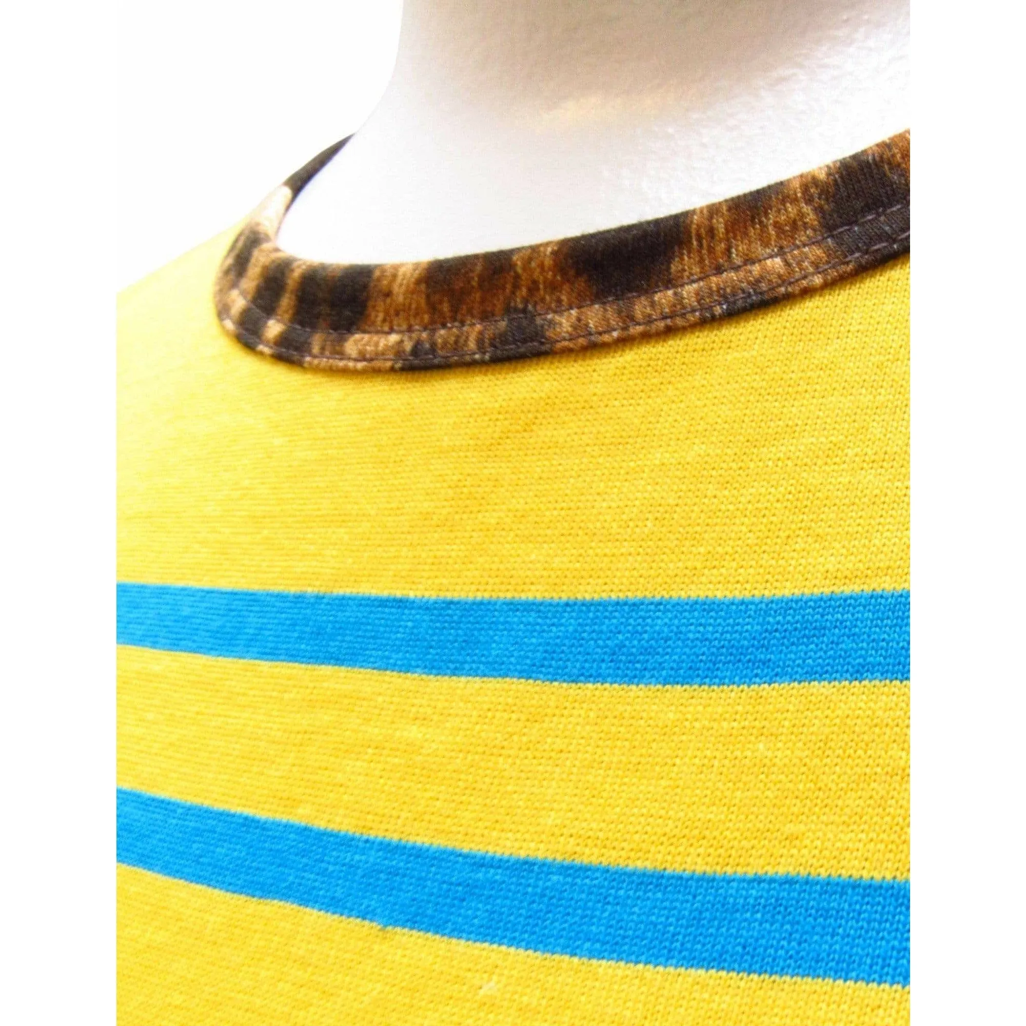 Jean Paul Gaultier Yellow Striped Tee