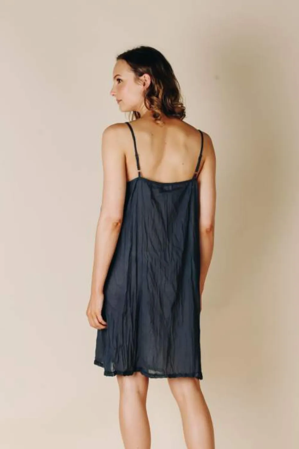 Kalme Slip Dress Ink