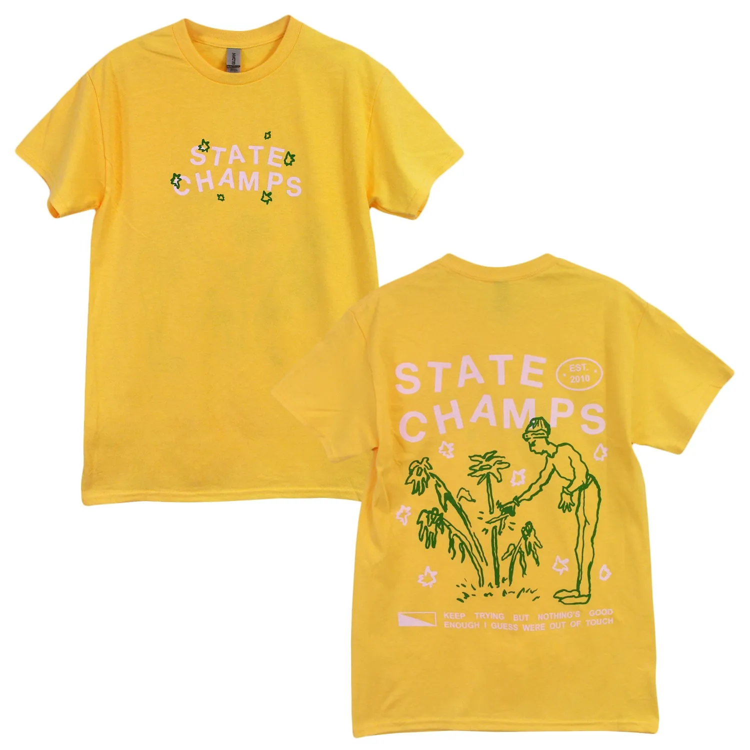 Keep Trying Yellow - Tee