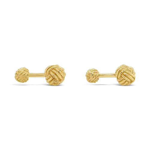 Knot Cufflinks & Shirt Stud Set