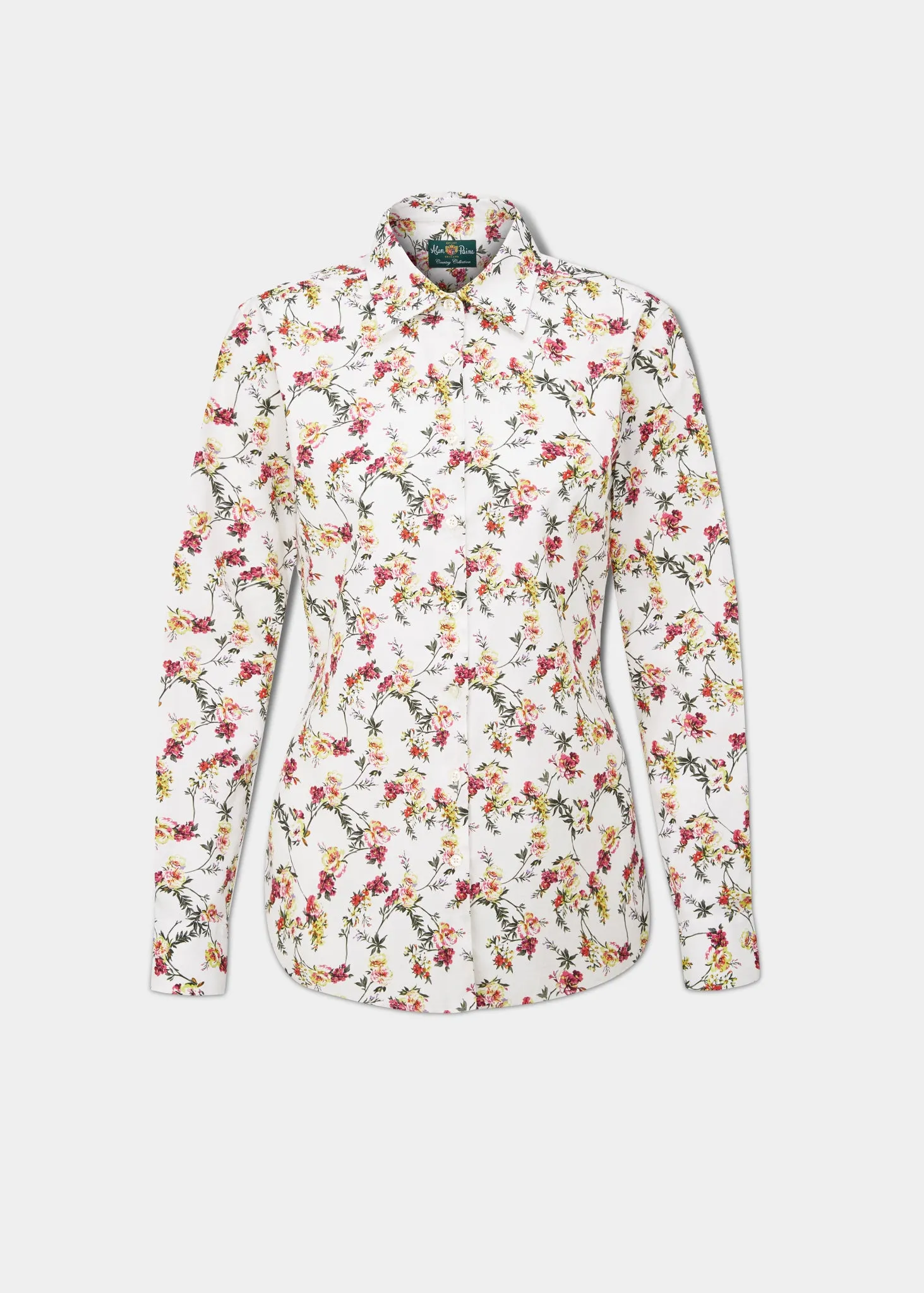 Lawen Ladies Printed Cotton Shirt - Floral Print