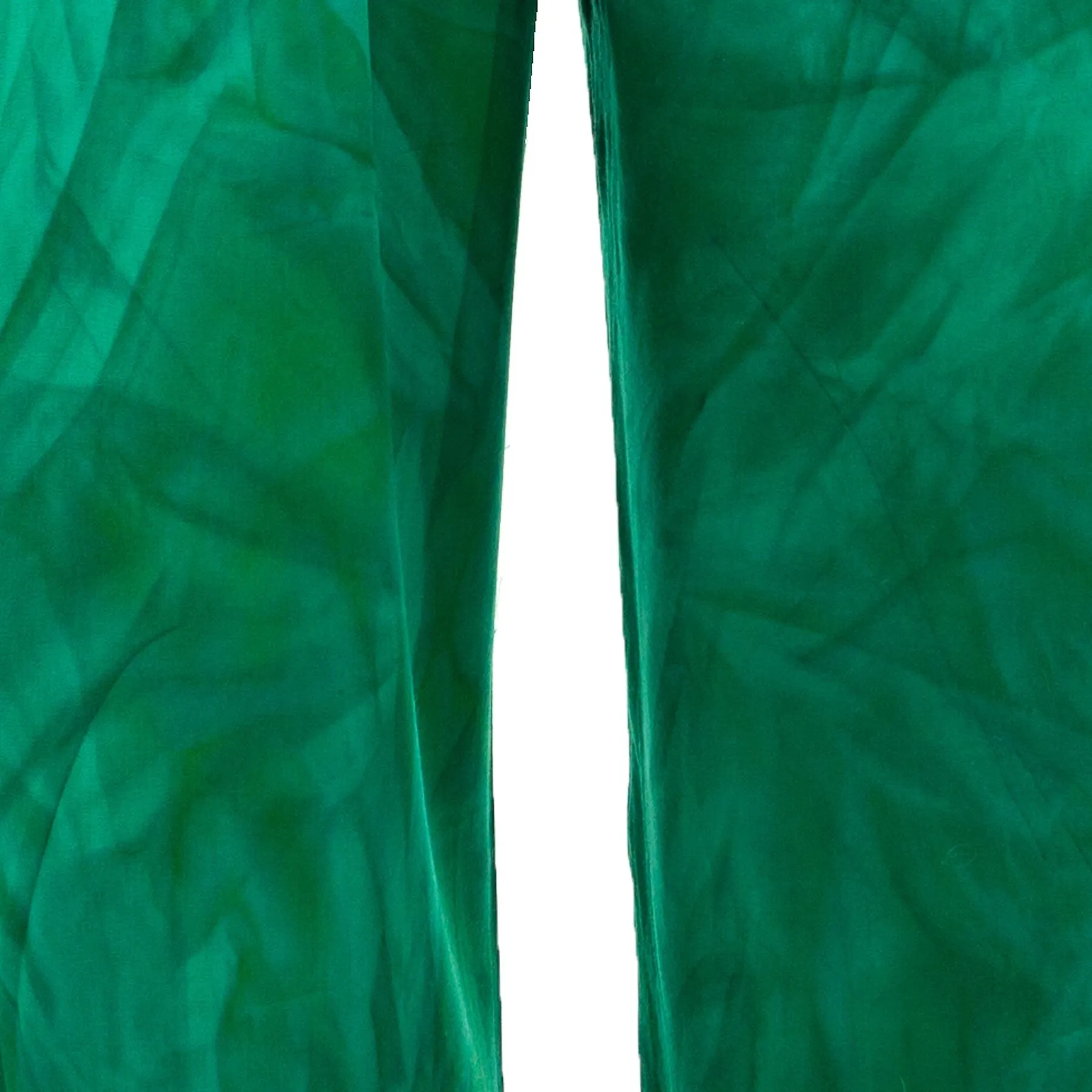 Loose Summer Trousers - Feathers Glade Green